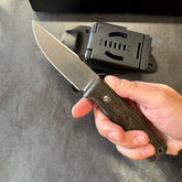 Coltello Lama Fissa - Black Fox - Explorator